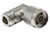 N-Male to N-Female Right Angle Adapter