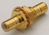 SMB Bulkhead Jack to SMB Jack